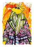 Tom Everhart Tom Everhart Wearing Jim Dine - Woodstock (PP) (Framed)